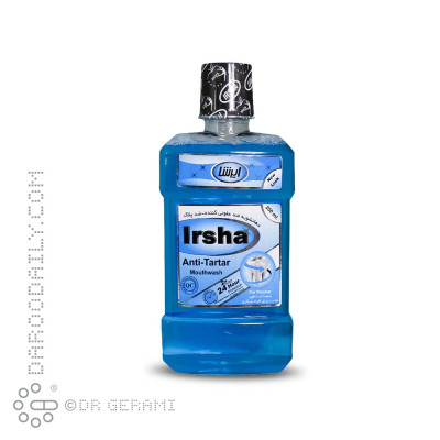 دهانشویه ضد عفونی کننده مدل Anti Tartar ایرشا 250 میلی لیتری
