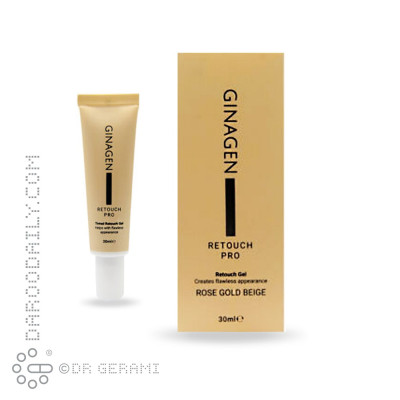 ژل روتوش رز گلد بژ ژیناژن 30 میلی لیتری