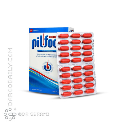 قرص تقویت کننده مو و ناخن پیلفود کمپلکس 60 عددی