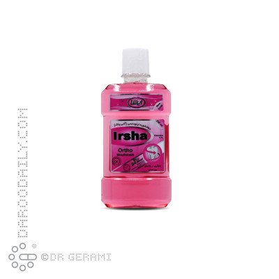 دهانشویه ارتودنسی آنتی پلاک ایرشا 250 میلی لیتری