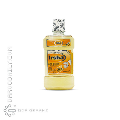 دهانشویه ضد عفونی کننده و ضد پوسیدگی ایرشا 250 میلی لیتری