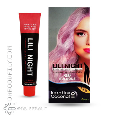 کیت رنگ موی پیازی لی لی نایت شماره 422