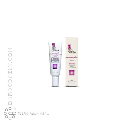 کرم روشن کننده و ضد لک صورت پرودرما 20 میلی لیتری