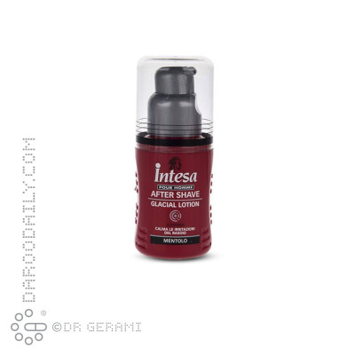 افتر شیو پمپی مشکی اینتسا 100میلی لیتری