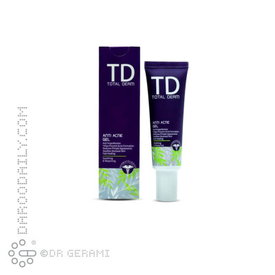 ژل ضد جوش پوست چرب توتال درم 150 میلی لیتری