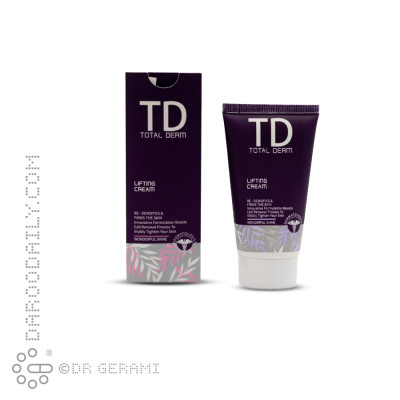 کرم ضد چروک و لیفتینگ توتال درم ۵۰ میلی لیتری
