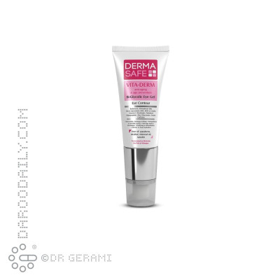 ژل دور چشم بی گلیکولیک مدل Vita Derm درماسیف 20 میلی لیتری