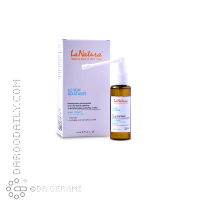 لوسیون ضد خشکی و تسکین دهنده پوست سر لاناتورا ۴۰ میلی لیتری