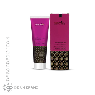 کرم موبر پوست حساس سروینا 100 میلی لیتری