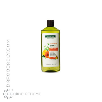 شامپو سر و بدن کودک حاوی عصاره کالاندولا سان وی 300 میلی لیتری