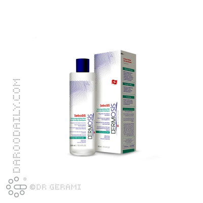 شامپو متعادل کننده چربی مو و پوست کف سر مدل Sebosis درموسیس 300 میلی لیتری