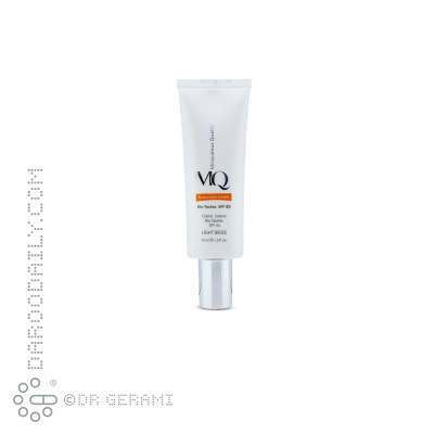 کرم ضد آفتاب بژ روشن SPF50 بایوتچ ام کیو 55 میلی لیتری