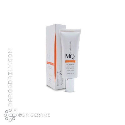 کرم ضد آفتاب بی رنگ پوست چرب فاقد چربی SPF50 ام کیو 55 میلی لیتری