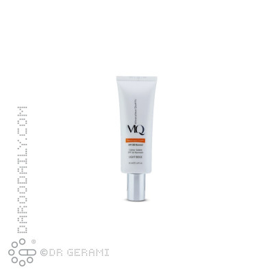 کرم ضد آفتاب بژ روشن پوست خشک و نرمال SPF50 ام کیو 55 میلی لیتری