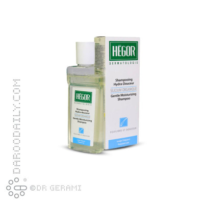 شامپو مرطوب کننده مو ارگانیک سیلیسیوم هگور 150 میلی لیتری