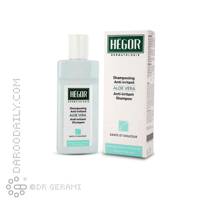 شامپو تسکین دهنده و ضد خارش آلوئه ورا هگور 150 میلی لیتری