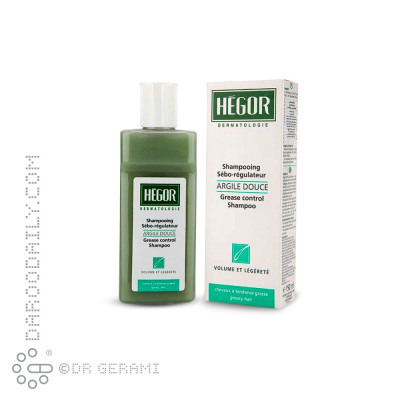 شامپو تنظیم کننده چربی مو حاوی آرژیل دوس هگور 150 میلی لیتری