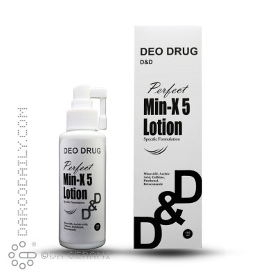 لوسیون تقویت کننده مو مدل Min X5 دئودراگ 100 میلی لیتری