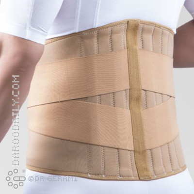 کمربند طبی سخت نئوپرنی پاک سمن سایز خیلی خیلی بزرگ