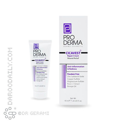 کرم بازسازی کننده سیکا وست پرودرما ۴۰ میلی لیتری