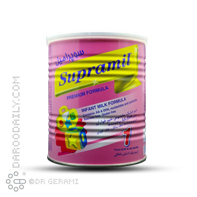 شیر خشک سوپرامیل 1 فاسکا 400 گرمی