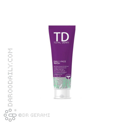 ژل شستشو پوست چرب توتال درم 150 میلی لیتری
