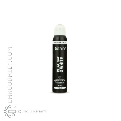 اسپری بدن آقایان مدل Black & White بوتانیس ۱۷۵ میلی لیتری