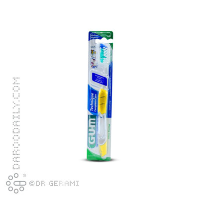 مسواک بزرگسال برس متوسط تکنیک کامپلیت کر جی یو ام کد 592