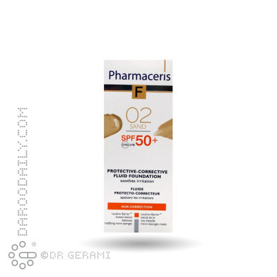 فلوئید محافظ پوست شنی SPF50 فارماسریز شماره 02