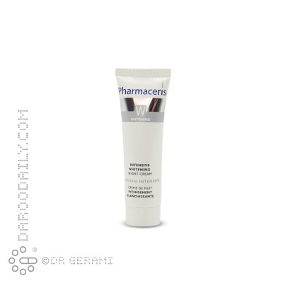 کرم شب روشن کننده و ضد لک مدل Albucin Intensive فارماسریز 30 میلی لیتری