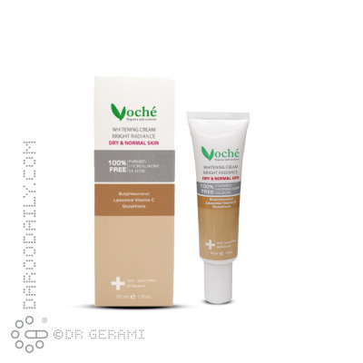 کرم رفع تیرگی و لک پوست خشک و معمولی وچه 30 میلی لیتری