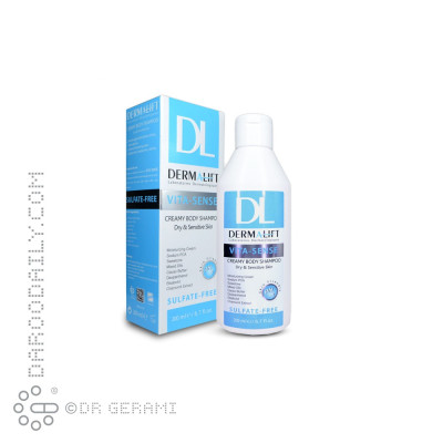 شامپو بدن کرمی فاقد سولفات ويتاسنس درماليفت 200 میلی لیتری