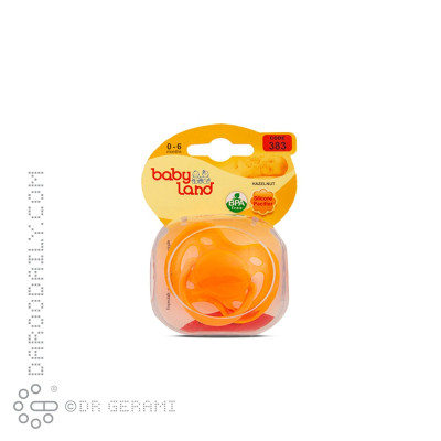 پستانک فندوقی النا شفاف بی بی لند سایز 1 کد 383