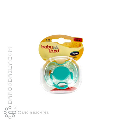 پستانک فندوقی النا شفاف بی بی لند سایز 2 کد 384