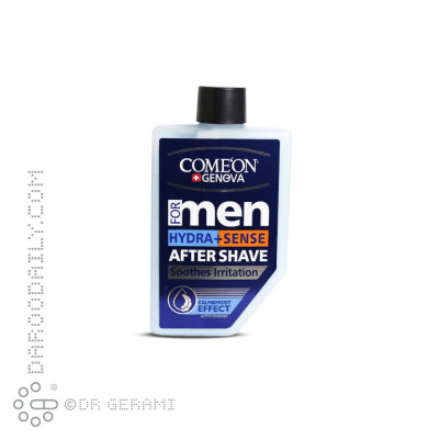 ژل افتر شیو رطوبت رسان و ضد حساسیت کامان 260 میلی لیتری