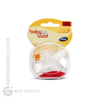 پستانک ارتودنسی تمام سیلیکونی بی بی لند کد 273