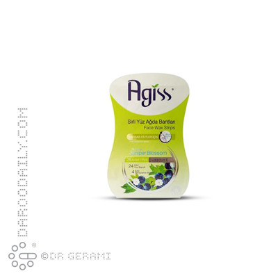 نوار موم صورت مناسب پوست های حساس آگیس 24 عددی