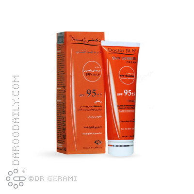 کرم ضد آفتاب رنگی SPF95 دکتر ژیلا ۵۰ میلی لیتری