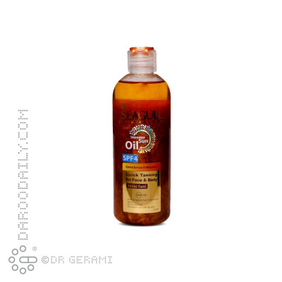 روغن آفتاب اکلیلی برنزه‌ کننده و ویتامینه سی گل ۲۵۰ میلی لیتری