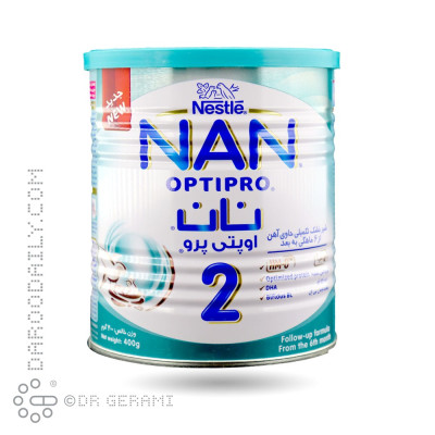 شیر خشک نان 2 اوپتی پرو نستله 400 گرمی