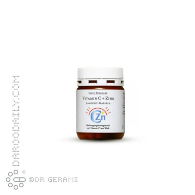 کپسول ویتامین C و زینک سانکت برنهارد 60 عددی