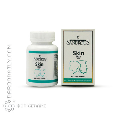 کپسول پوست مو و ناخن سندروس 60 عددی