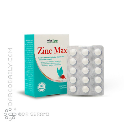 قرص زینک ماکس ویواتیون 30 عددی
