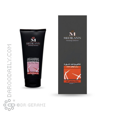 شامپو ضد شوره موهای خشک مدیلن 200 میلی لیتری