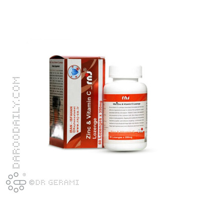 قرص زینک و ویتامین C آر ان جی 60 عددی