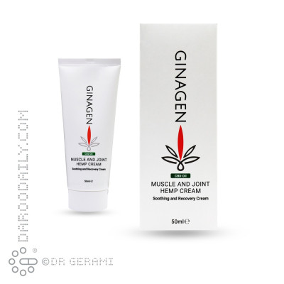 کرم تسکین دهنده با عصاره شاهدانه ژیناژن 50 میلی لیتری