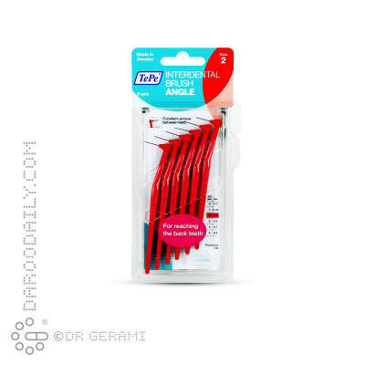 مسواک بين دندانی دسته دار سايز 2 تپه