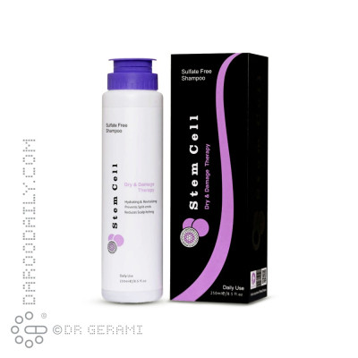 شامپو موهای خشک و آسیب دیده استم سل ۲۵۰ میلی لیتری