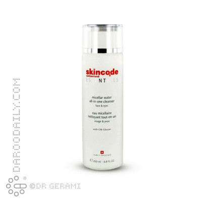 محلول میسلار واتر پاک کننده آرایش صورت و چشم اسکین کد 200 میلی لیتری