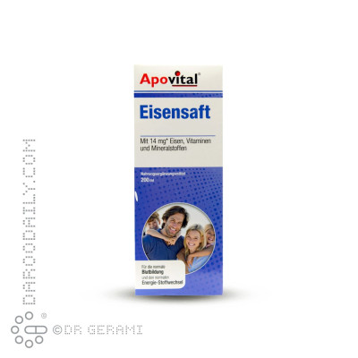 شربت آیزن سافت آپوویتال 200 میلی لیتری